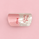 "CHILL PILL" Acetate Hair Claw Clip