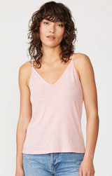 SUPIMA SLUB V NECK CAMI
