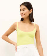 HEATHER TANK IN LEMONADE