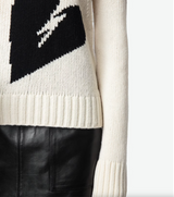 MALTY WE HEART IN ECRU