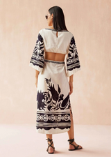 PEYTON MIDI - DELFINA CAVIAR