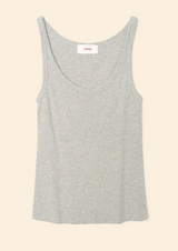 BECK TANK - HEATHER GREY