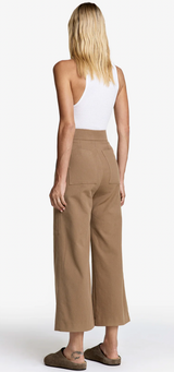 UTILITY CULOTTE IN BURLAP