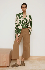 UTILITY CULOTTE IN BURLAP