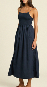 CARMEN DRESS - NAVY