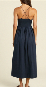 CARMEN DRESS - NAVY