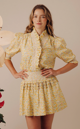 LINNIA SKIRT IN MRS STONELEY YELLOW