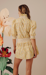 LINNIA SKIRT IN MRS STONELEY YELLOW