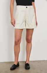 MARYAM IN BIRCH PINSTRIPE