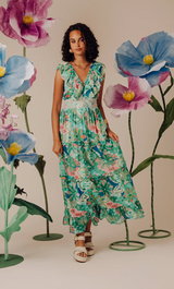 AZALEA DRESS IN BERMUDA IKAT