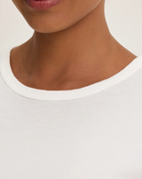 WHITNEY TEE IN WHITE