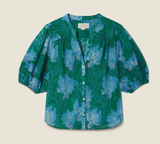 LOREN BLOUSE IN BLUE ORCHID