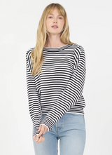 WARWICK PULLOVER IN BLACK COMBO