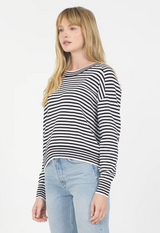 WARWICK PULLOVER IN BLACK COMBO