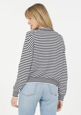 WARWICK PULLOVER IN BLACK COMBO