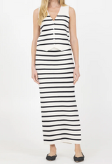 CELINE SKIRT IN IVORY COMBO