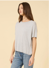 BIANCA TEE IN H. GREY