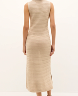 ISLA DRESS IN TAN