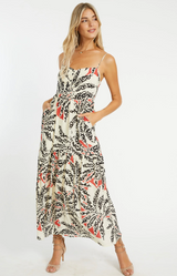 MARIGOLD CAMO CANOPY DRESS
