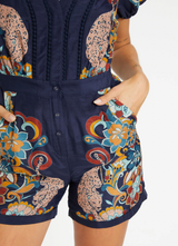 ANYA COSMIC CHEETAH ROMPER