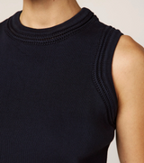 JADE TOP IN MIDNIGHT BLUE