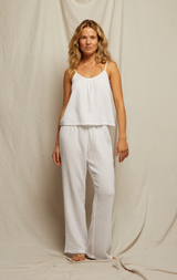 MARLO COTTON GAUZE TANK