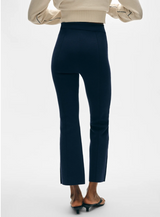 SUPERFINE ORGANIC COTTON KICK FLARE PANT IN NAVY