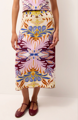 JANIS SKIRT IN HYDROFLEUR