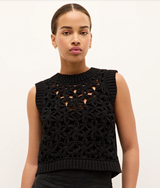 THEA SHELL TOP IN BLACK