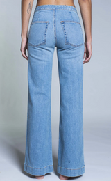 BRICK HOUSE WIDE LEG DYNOMITE IN HARBOUR