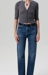 TABITHA CARDIGAN IN DARK GREY