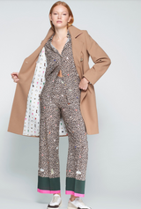 KATE CAMEL WOOL DOUBLE-BREASTED COAT