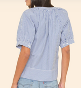 JOSETTE TOP IN TRUE BLUE