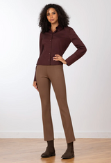 JOAN JET SET TROUSER IN BROWN