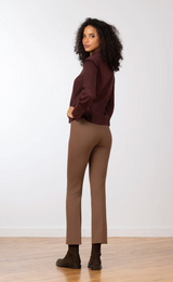 JOAN JET SET TROUSER IN BROWN