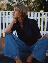 NOAH BLOUSE IN BLACK