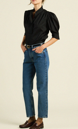 NOAH BLOUSE IN BLACK