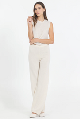 FORBES CASHMERE PANT IN BONE