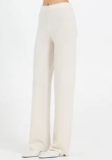 FORBES CASHMERE PANT IN BONE