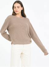 FRANCESCA PULLOVER IN STONE