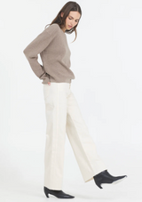 FRANCESCA PULLOVER IN STONE