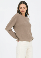 FRANCESCA PULLOVER IN STONE