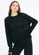 APRIL PULLOVER IN BLACK