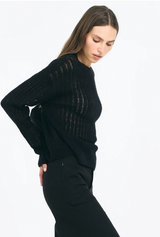 APRIL PULLOVER IN BLACK