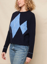 ARGYLE PULLOVER SWEATER