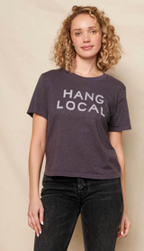 S/S BOXY CREW TEE - HANG LOCAL