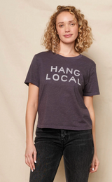 S/S BOXY CREW TEE - HANG LOCAL
