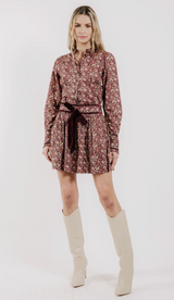 CORNELIA TOP IN RED LIBERTY