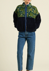 LENNOX ZIP-UP IN GREEN CANOPY