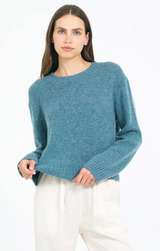 LEVANZO PULLOVER IN LAGOON